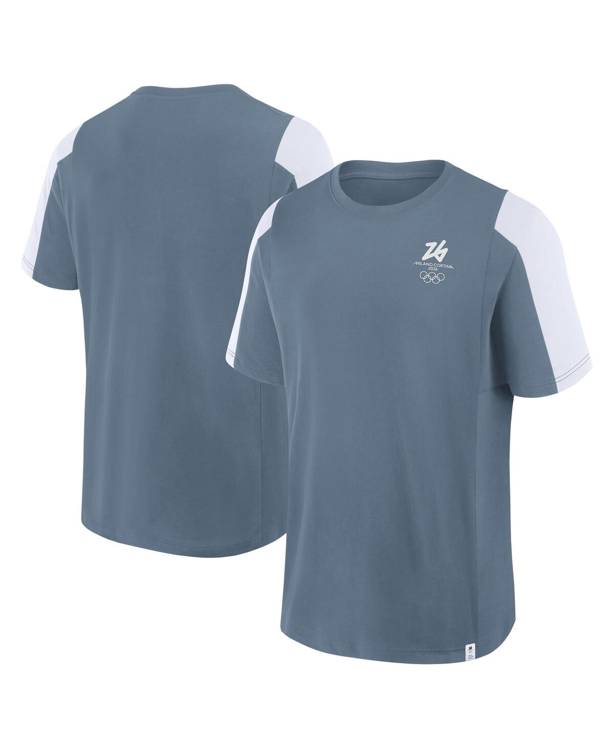 Fanatics Men's Gray Milano Cortina 2026 Winter Olympics Classic Panel T-Shirt