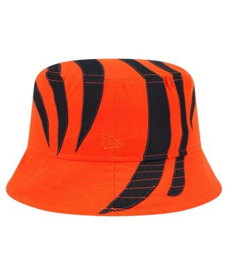 New Era - Men's Orange Cincinnati Bengals Helmet Bucket Hat