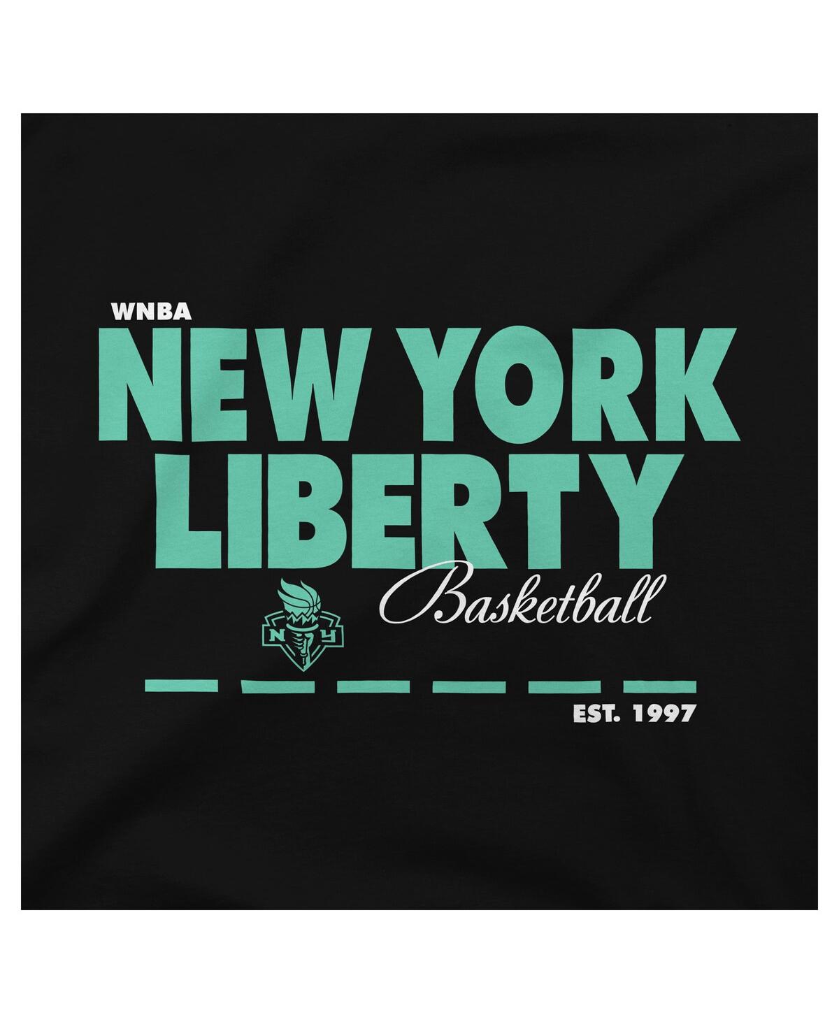 Stadium Essentials Men's And Women's Black New York Liberty Next Time Urban Premium Hoodie In Black