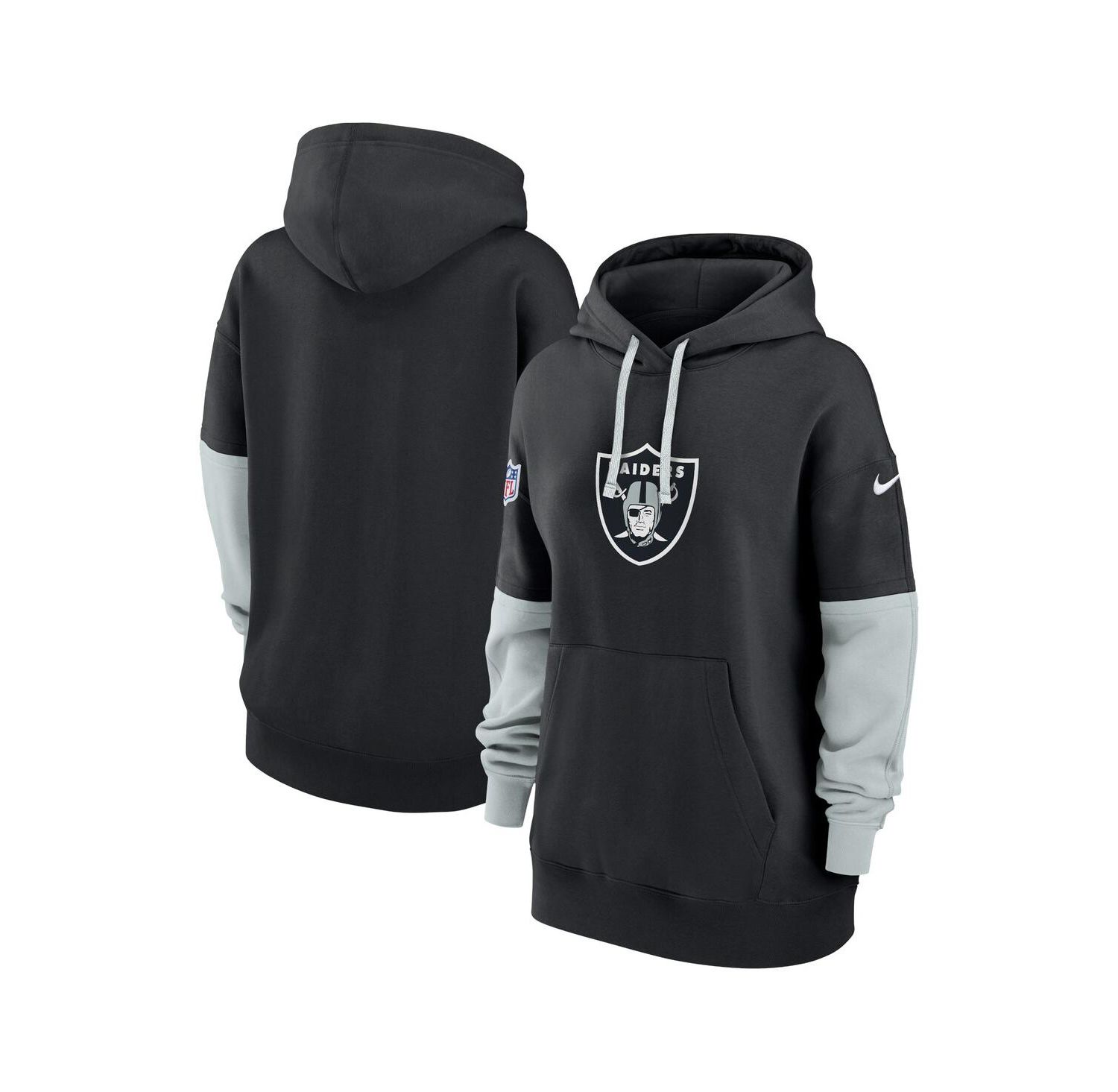Women's Black Las Vegas Raiders Sideline Essential Hoodie