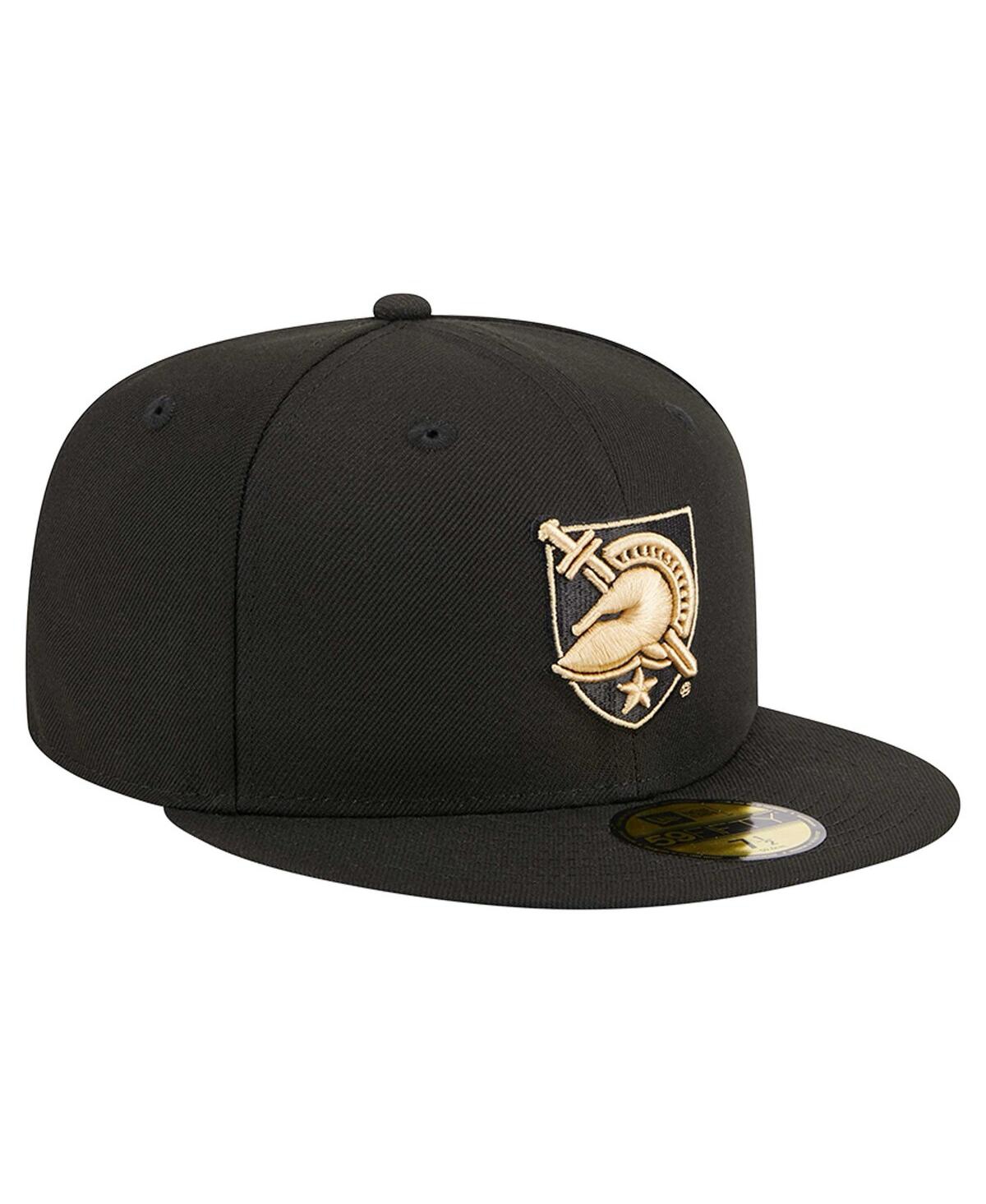 New Era Men's Black Army Knights 59FIFTY Fitted Hat