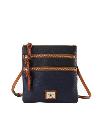Dooney & Bourke - Dallas Cowboys Team Logo Halftime Triple Zip Crossbody Bag