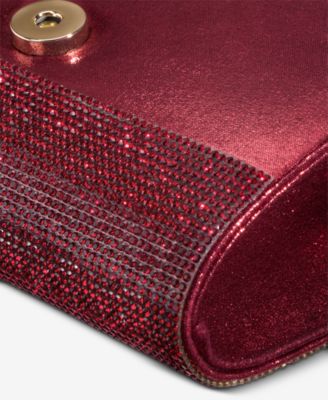 Caitlin Satin and Crystal Clutch, Exclusively at Macy's