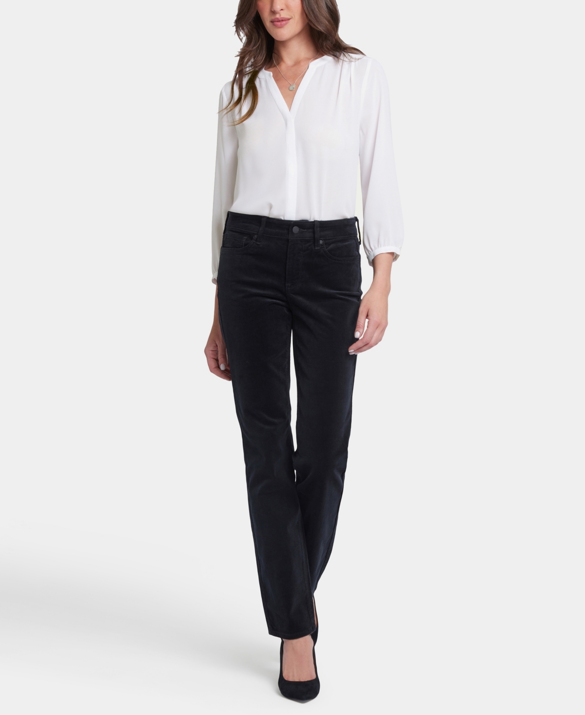 Nydj Women's Corduroy Marilyn Straight Jeans
