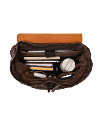 Stone Creek Waxed Canvas Backpack