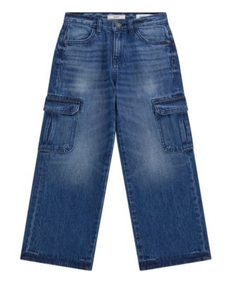 GUESS - Boys 7-18 Oversized Cargo Denim Jeans