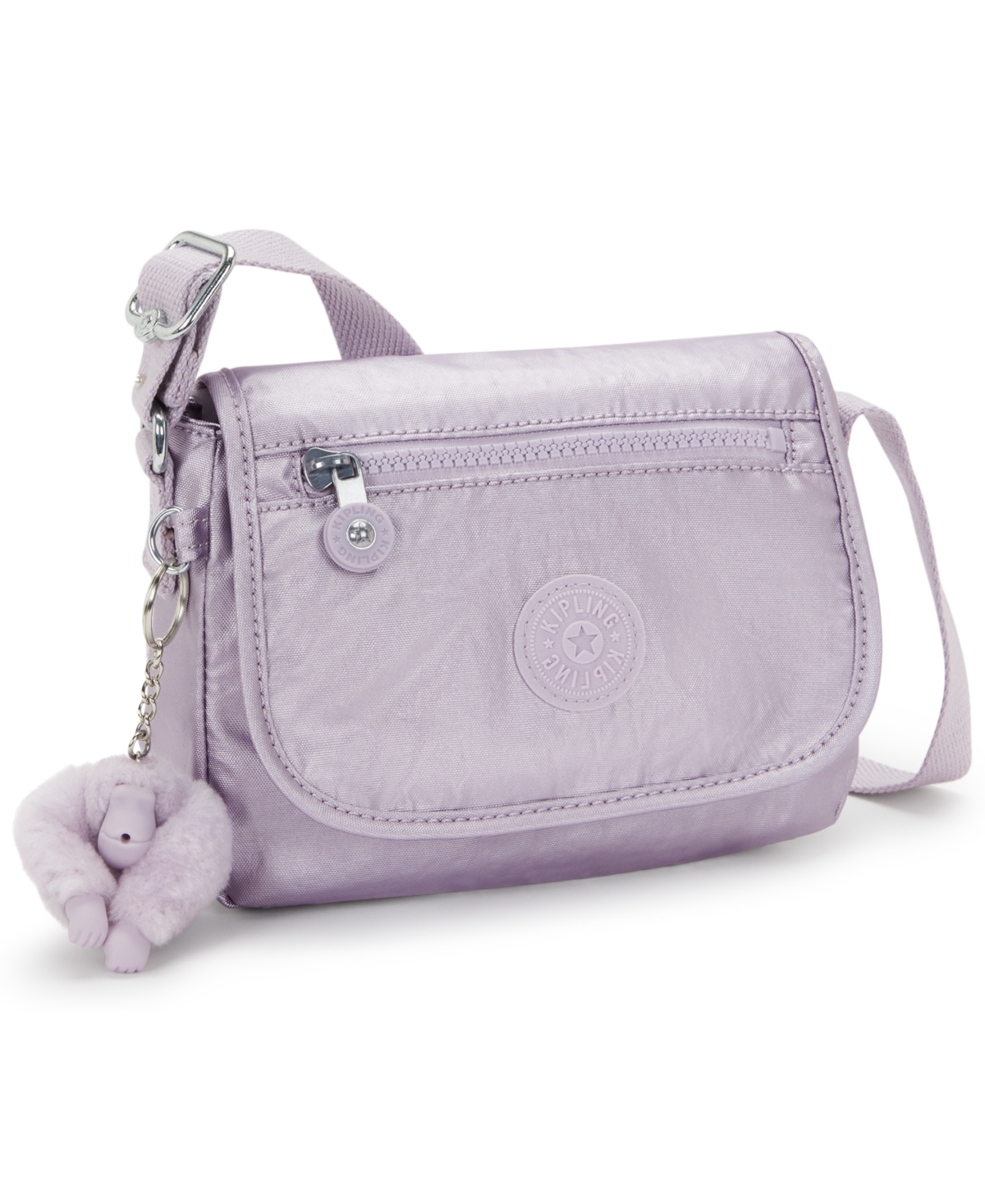Kipling Sabian Crossbody Mini Bag In Purple