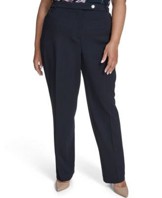 Calvin Klein - Plus Size High Waist Modern Fit Pants