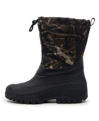 Men's Round Toe Seasonal Boots