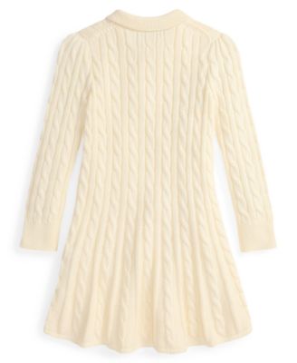 Girls' 2T-6X Lunar New Year Polo Sweater Dress