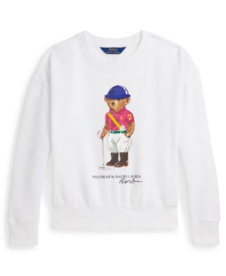 Girls' 7-16 Graphic Printed Boxy Long-Sleeve Sweatshirt