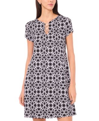 Women's Short-Sleeve Mini Dress