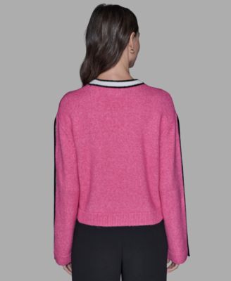 Petite Crewneck Long-Sleeve Sweater