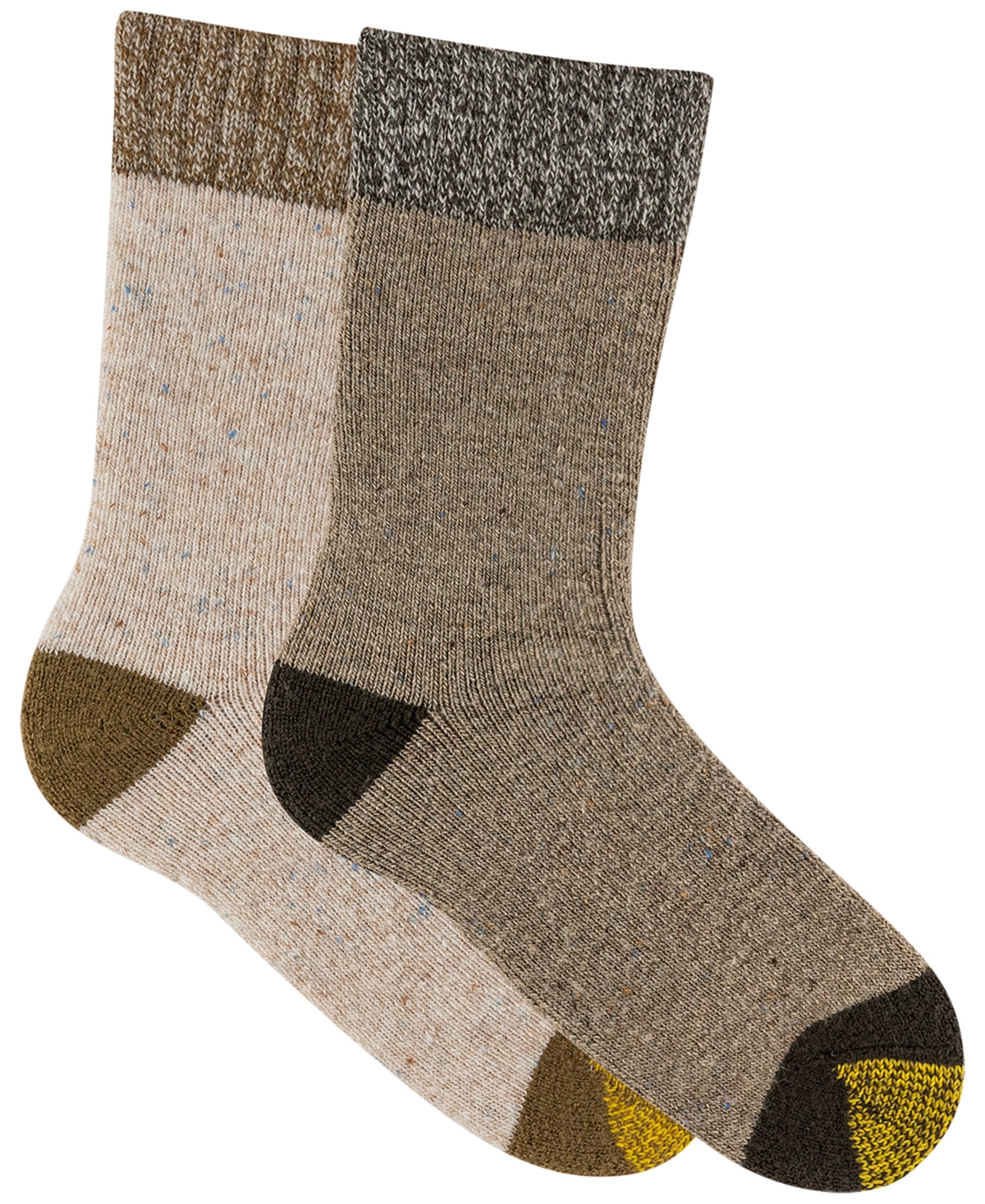 Gold Toe Women's 2-Pack Full Cushion Nep Crew Socks