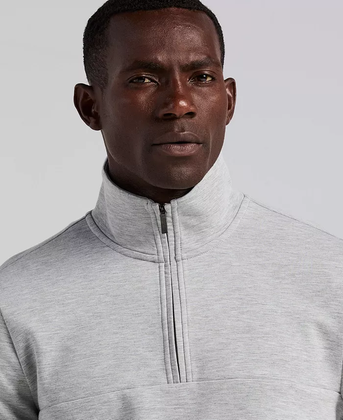 Men's Neoprene Quarter-Zip Long-Sleeve Sweater - thumbnail 4