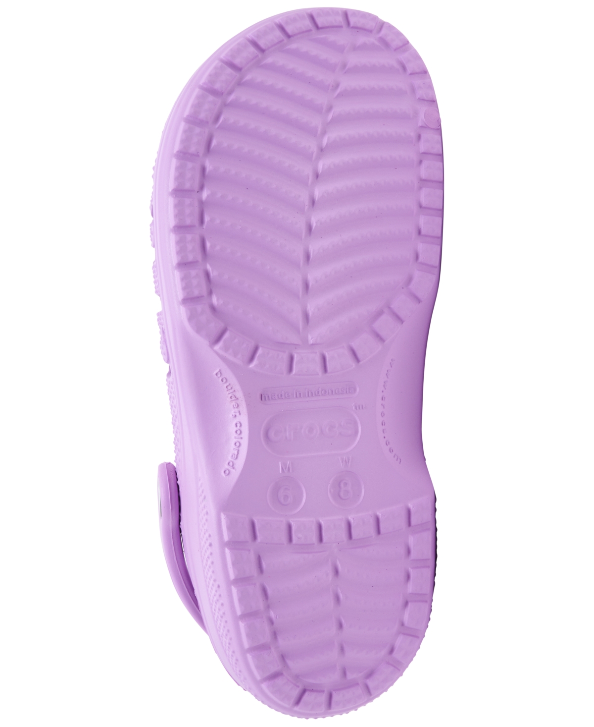 Crocs Men's And Women's Baya Classic Clogs From Finish Line In Purple