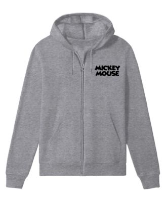 Hybrid Apparel - Men's Mickey Mouse Full Zip Sweatshirt
