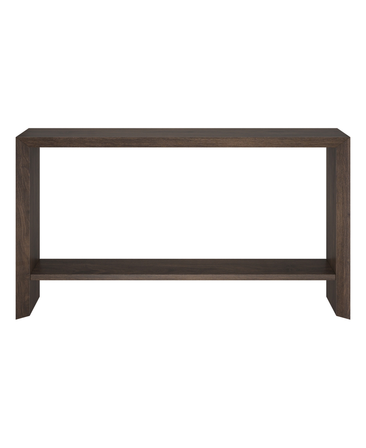 Hudson & Canal Osman 55" Wood Wide Rectangular Console Table