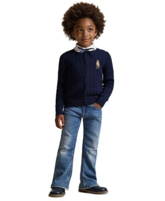Polo Ralph Lauren - Girls 2T-6X Flared Stretch Jeans