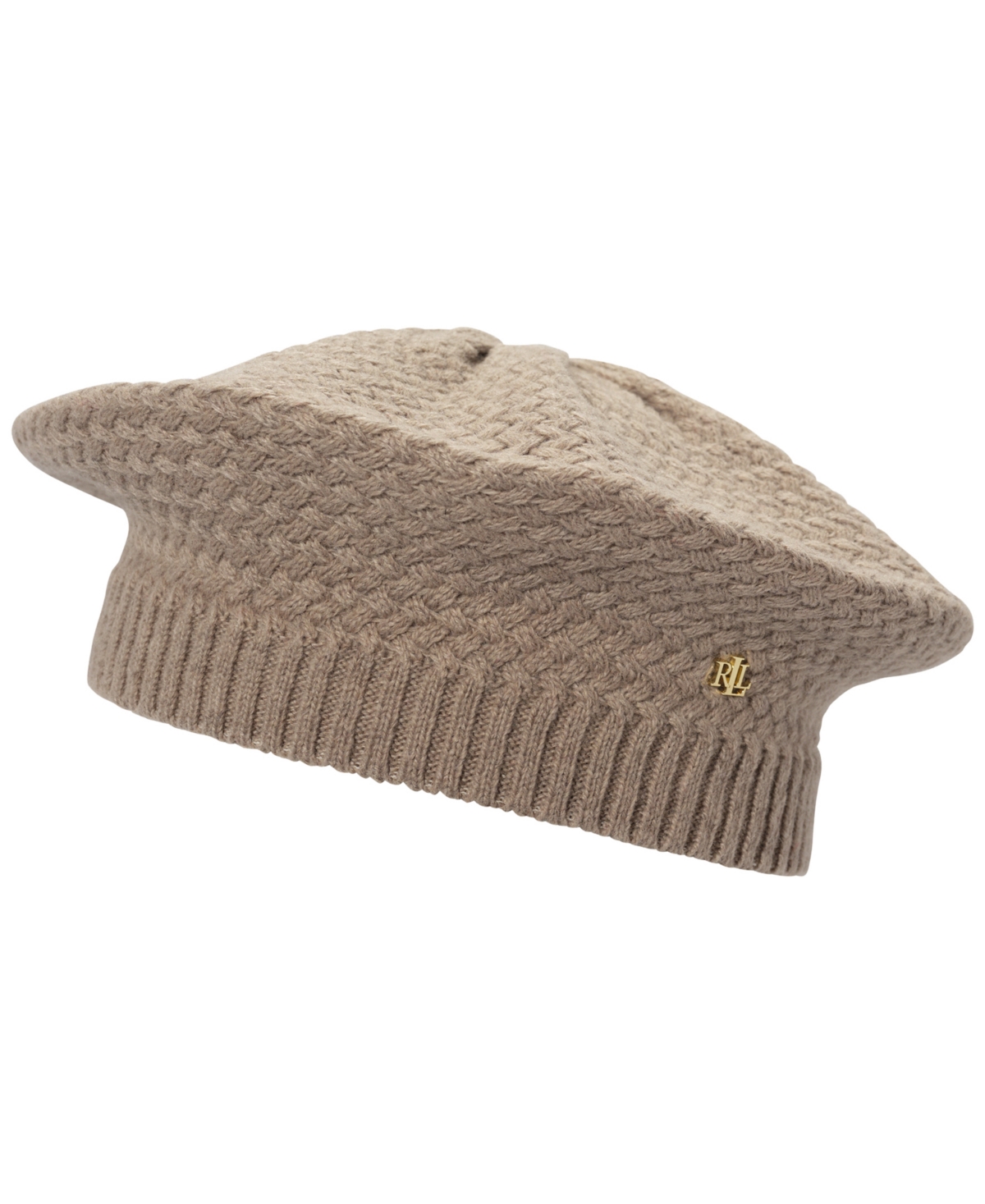 Ralph Lauren Basket Knit Beret