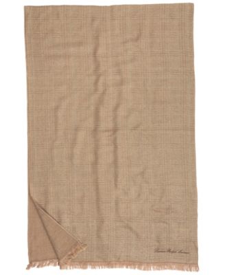 Double Face Shine Plaid Wrap