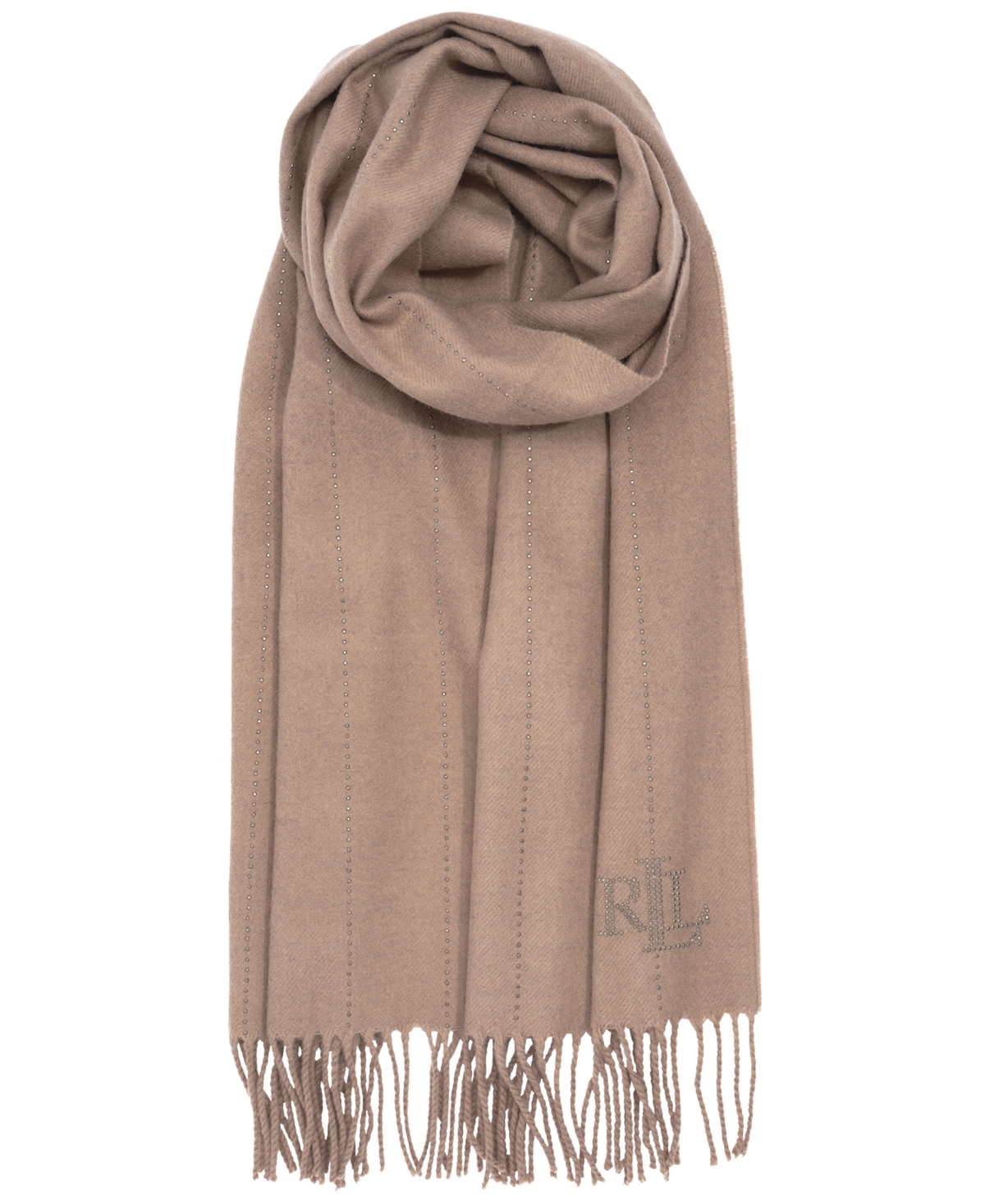 Lauren Ralph Shine Pinstripe Scarf