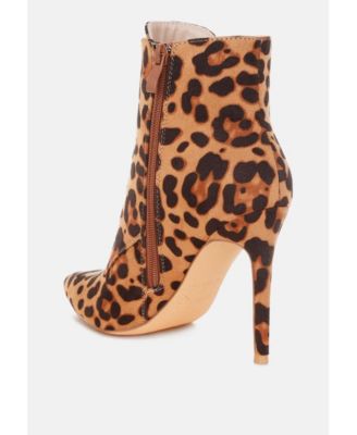 Nesta Stiletto Heel Lace Up Boots