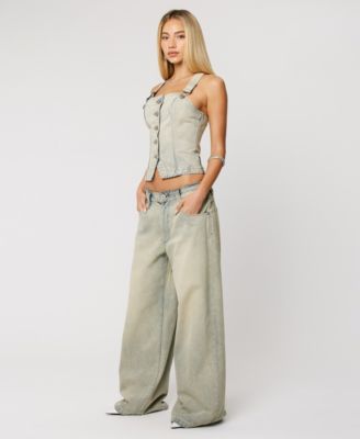 Women's Downtown Sleeveless Square Neck Top