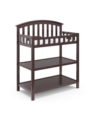 Changing Table with Water-Resistant Changing Pad (Espresso)