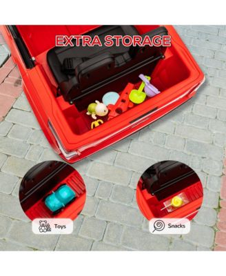 12V Licensed Kids Electric Car with Back Storage, Suspension,