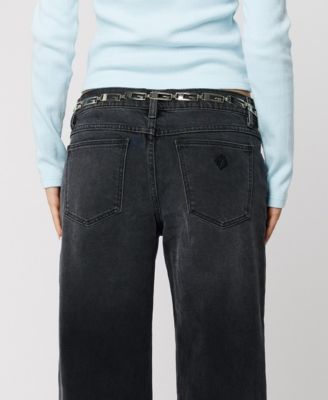 Women's 99 Wide-Leg Low-Rise Jeans