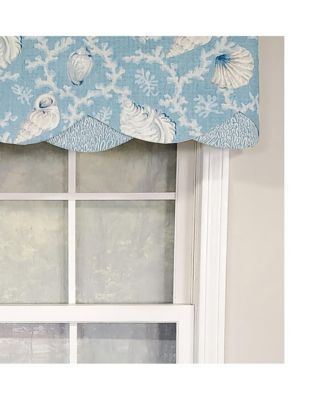 Luxurious Modern Design Classic Jenna Glory Style Window Valance 50" x 16" Pear