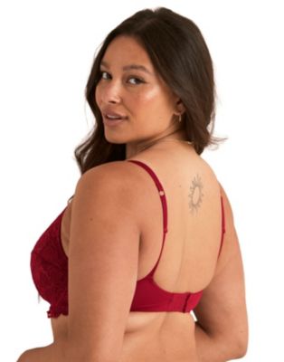 London Women's Plus-Size Unlined Full Coverage Bra