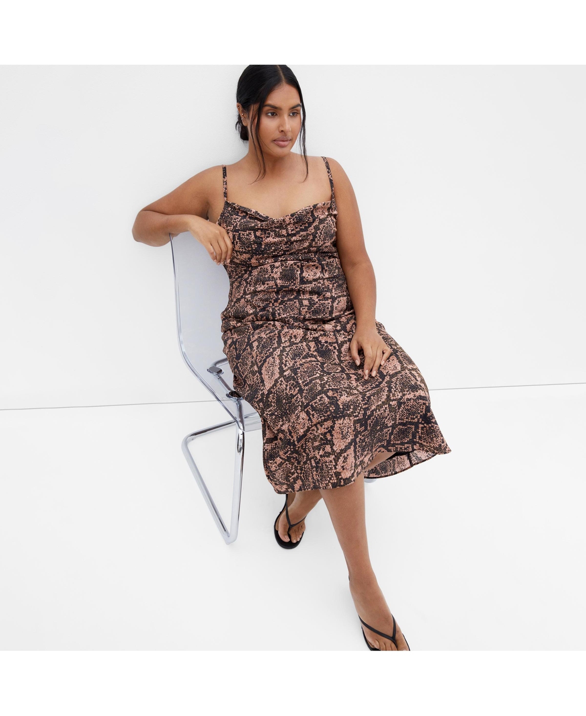 Plus Kyra Print Dress