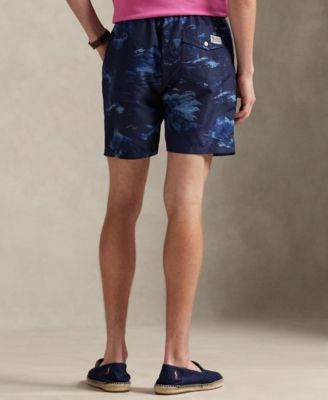 Men's Classic-Fit Traveler Swim Trunks
