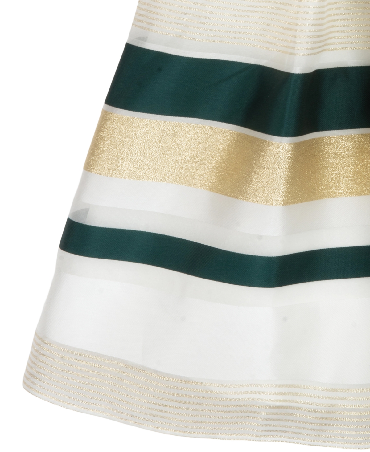 Rare Editions Girls 4T-6X Bubble-Sleeve Round Neck Dress