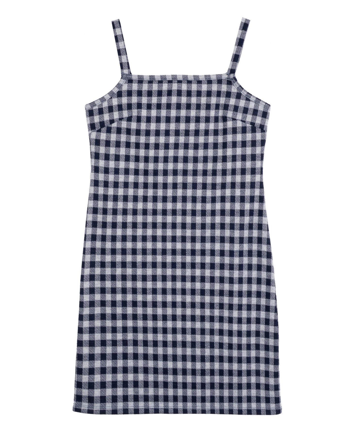 Кардиганы Rare Editions Varsity Cardigan with Gingham Dress, 2-Piece Set для девочек, цвет: Тёмно-синий — фото 7