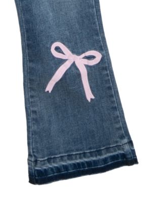 Girls' 4T-6X Sweater Vest and Flare Jeans, 2-Piece Set