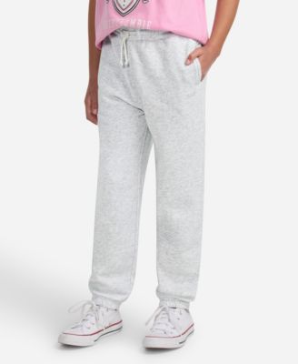 Girls' Essential Fleece Drawcord Joggers