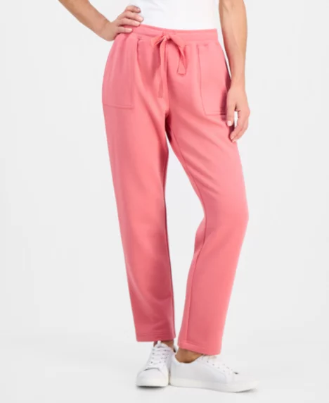 Petite Luxsoft Fleece Pants - Sp Strawberyy