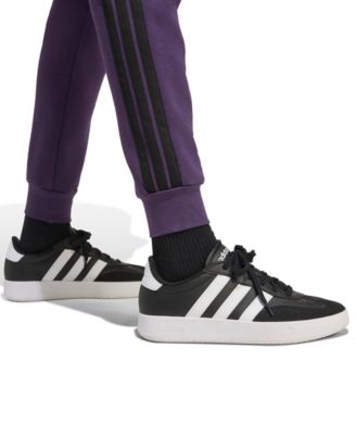Women's Essentials Three Stripes Fleece Slim Pants