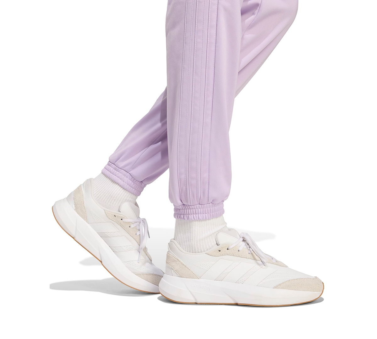 Adidas Originals Women's Tricot 3-stripes Track Pants In Purple
