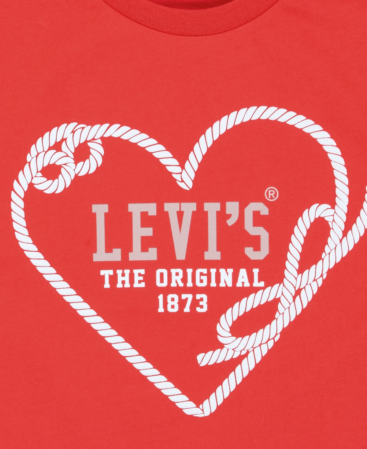 Levi's Girls 7-16 Meet and Greet Side Short-Sleeve Split T-Shirt