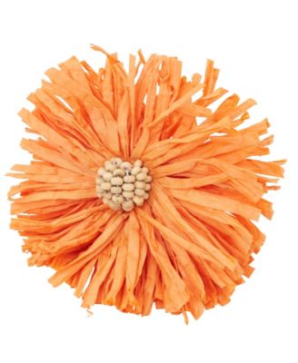 Raffia Charm Napkin Ring, Set of 4