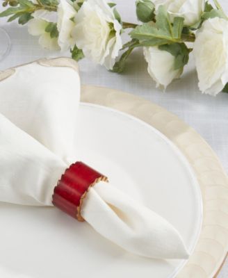 Resin Artistry Napkin Ring, Set of 4