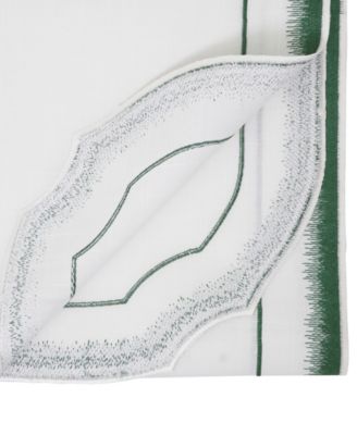 Elegant Embroidery Detail Table Runner, 16" x 70"