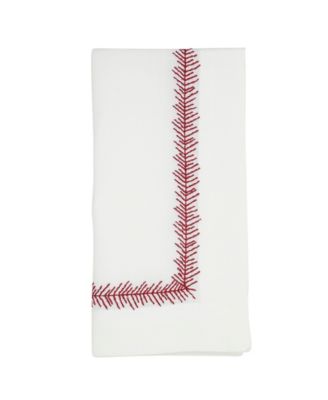 Embroidered Border Table Napkin, Set of 4