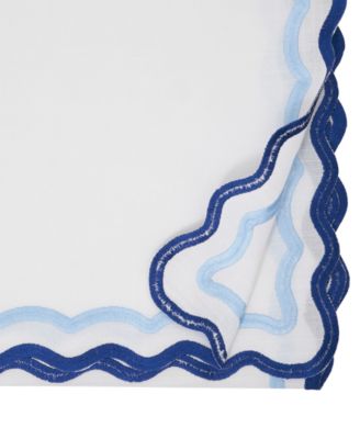 Scalloped Border Table Runner, 16" x 72"