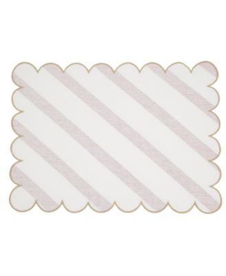 Eco Scallop Border Placemat, Set of 4