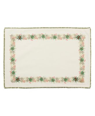 Holly Placemat, Set of 4